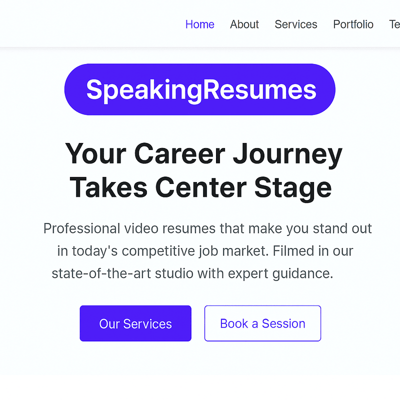 Speaking Resumes