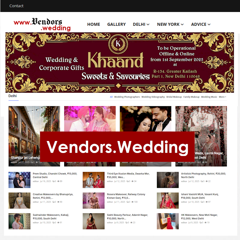 Vendors Wedding